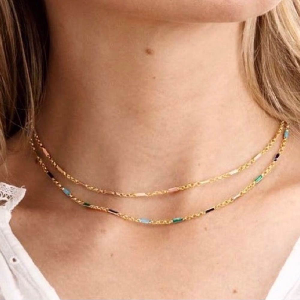 ⭐️GORJANA AMALFI TEAL NECKLACE⭐️